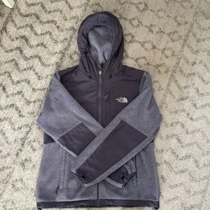 North face Denali with hood